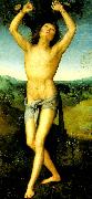 Pietro Perugino st sebastian Sweden oil painting reproduction